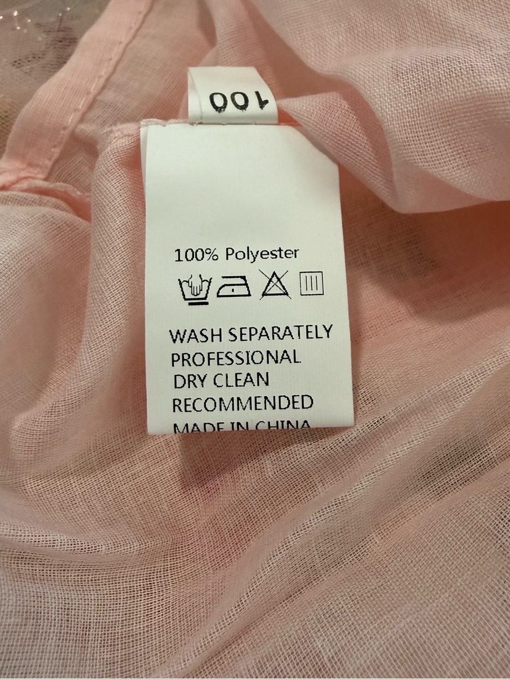 NWOT (3-4 Years) Girls Pink Butterfly Wings Tulle Dress - Picture 4 of 6